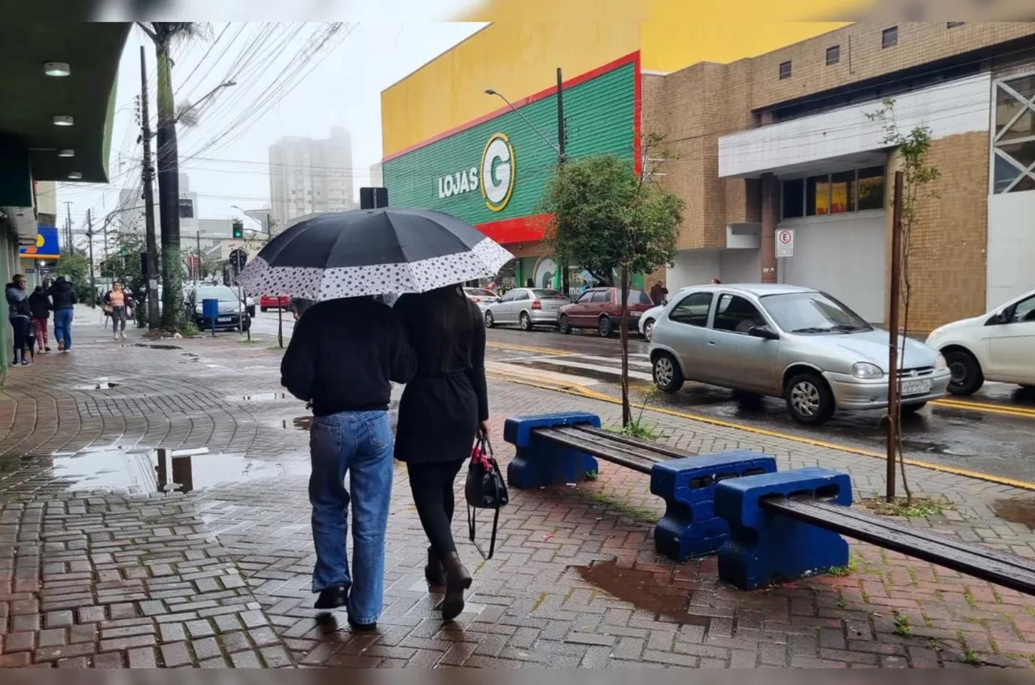 Inmet emite alerta verdadeiro de tempestades com ventos de até 100 km/h no Paraná