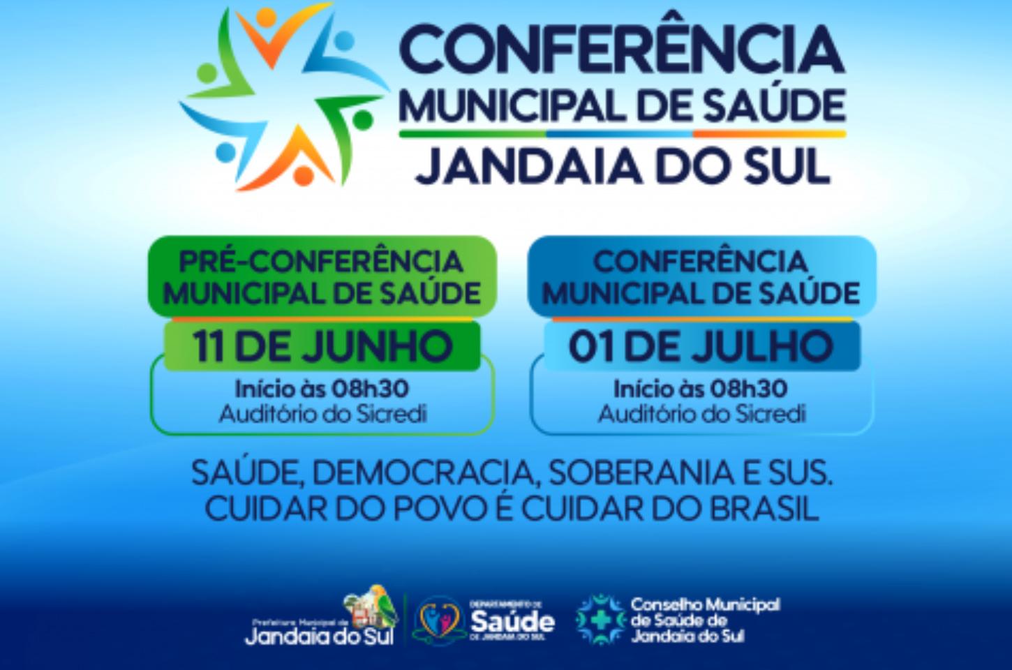 Jandaia do Sul promove Pré-Conferência e Conferência Municipal de Saúde