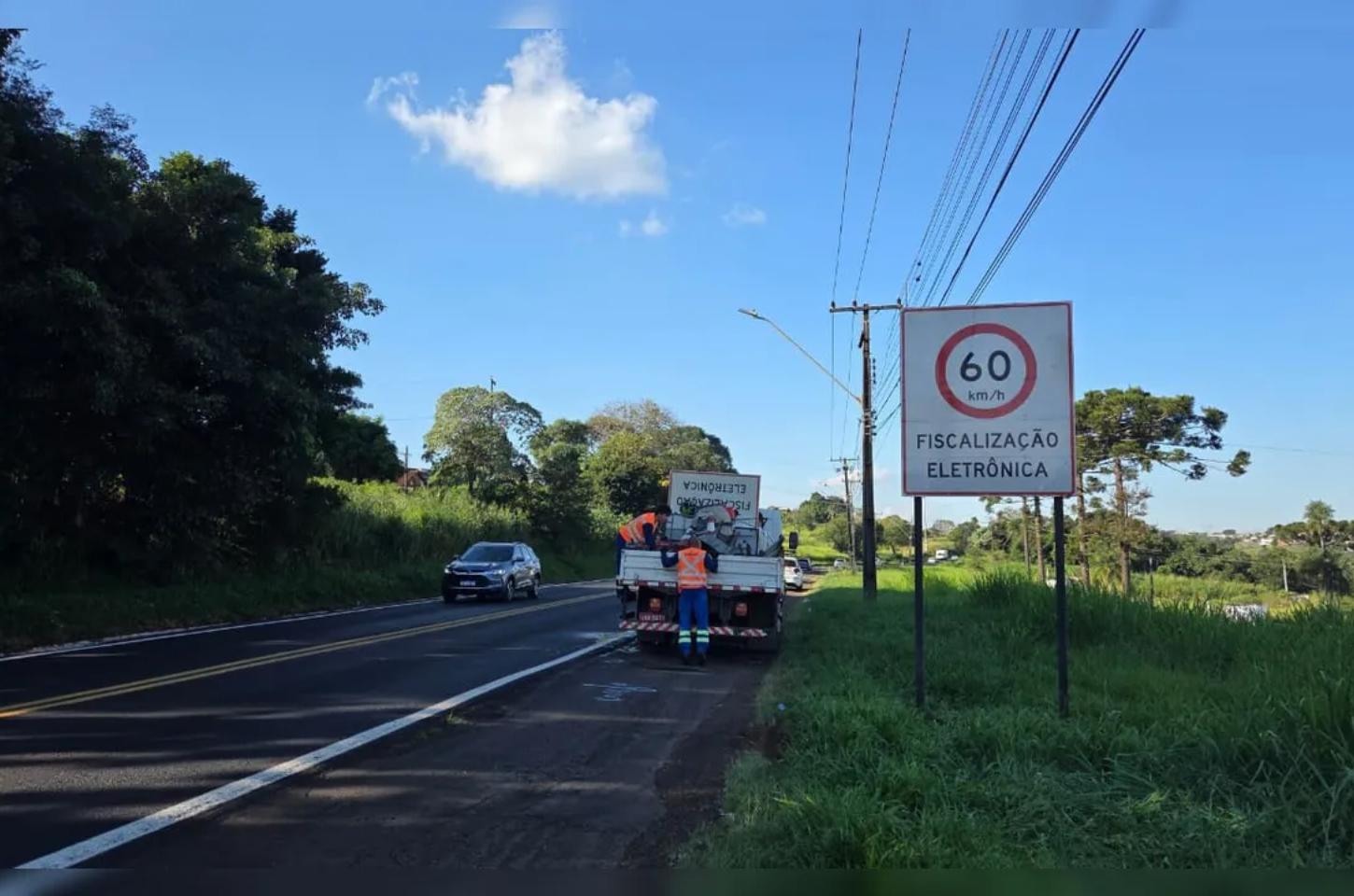 Radar na Avenida Brasil já multou quase 800 motoristas em Apucarana