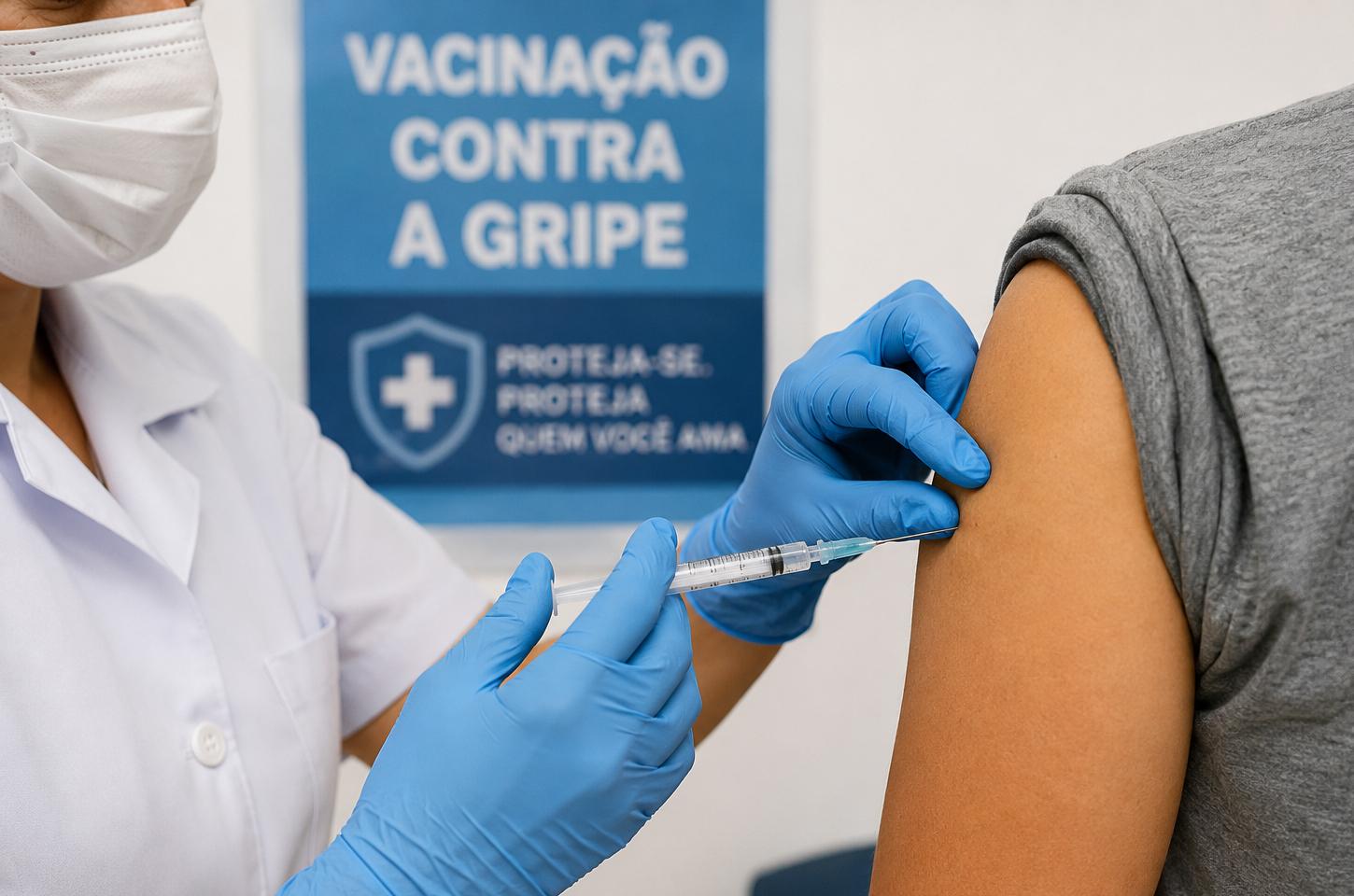 Vacinação contra a gripe no Paraná será aberta para toda a população a partir de segunda-feira