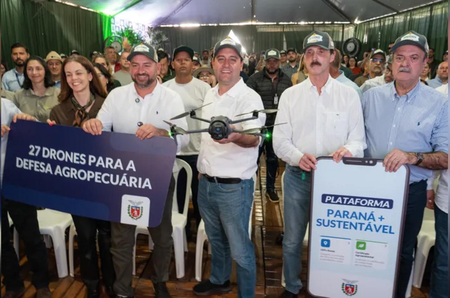 Governo do Paraná anuncia investimentos em tecnologia no campo e amplia estrutura da saúde no Norte do Estado