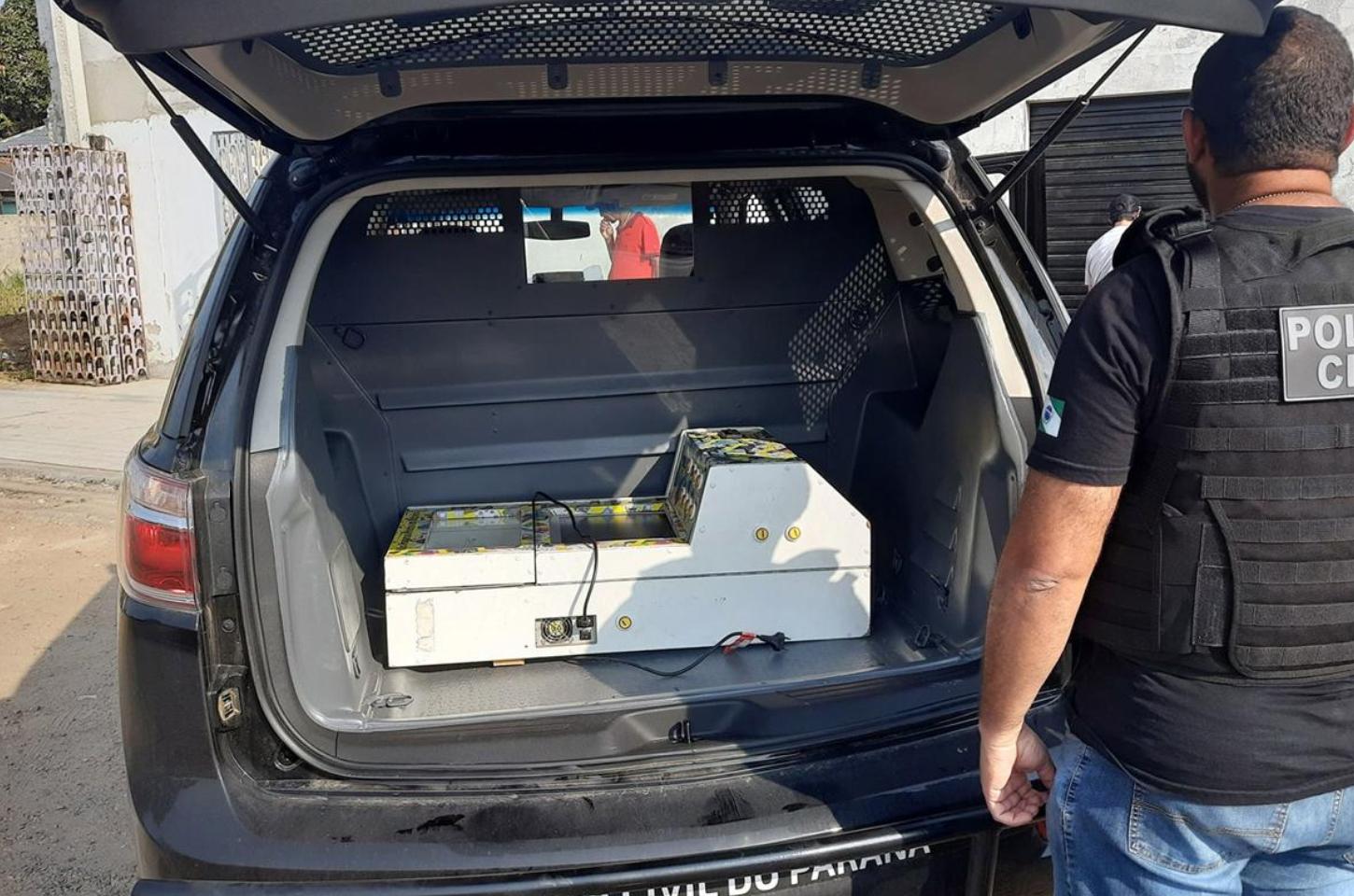 Operação contra jogo do bicho apreende máquinas e comprovantes em Jandaia do Sul