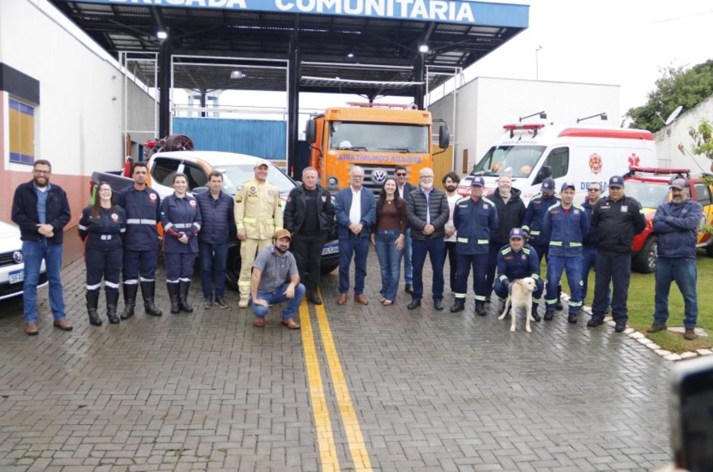 Jandaia do Sul recebe nova caminhonete 4x4 para reforçar atendimento da Brigada Comunitária